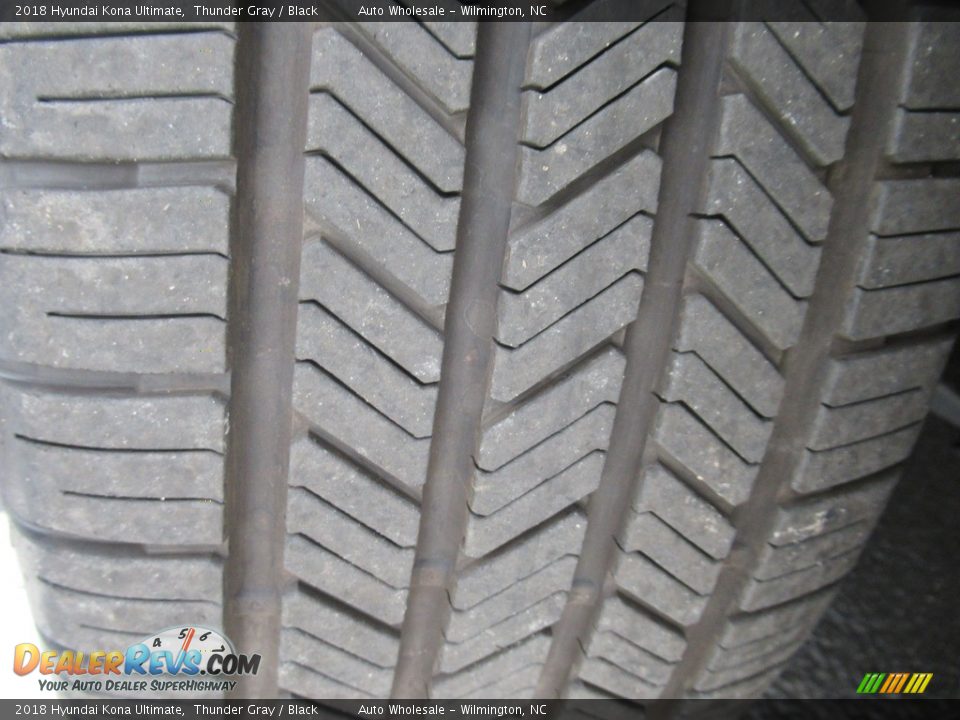 2018 Hyundai Kona Ultimate Thunder Gray / Black Photo #9