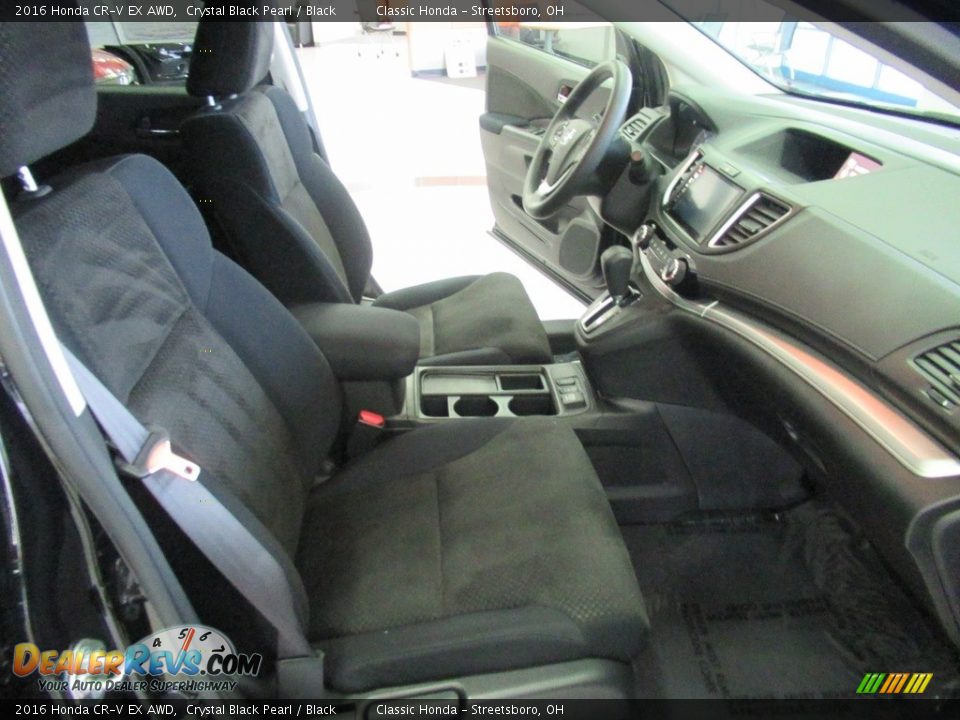 Front Seat of 2016 Honda CR-V EX AWD Photo #16