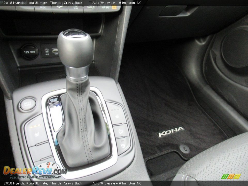 2018 Hyundai Kona Ultimate Thunder Gray / Black Photo #20