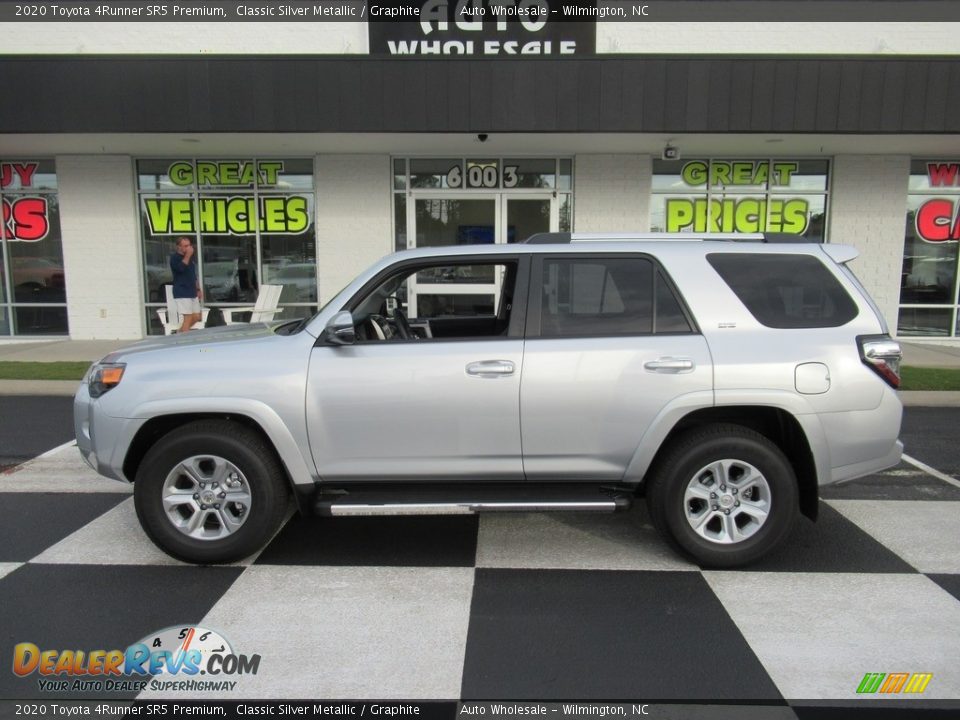 2020 Toyota 4Runner SR5 Premium Classic Silver Metallic / Graphite Photo #1