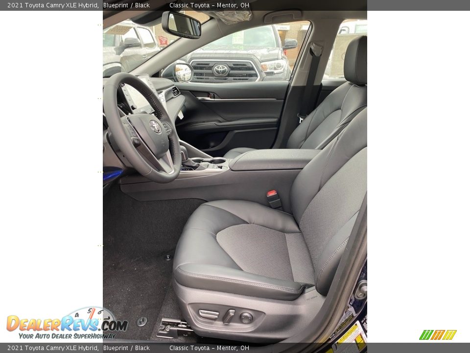 2021 Toyota Camry XLE Hybrid Blueprint / Black Photo #2