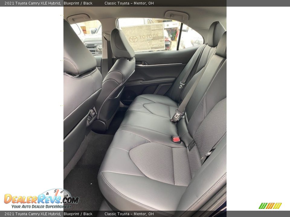 2021 Toyota Camry XLE Hybrid Blueprint / Black Photo #3