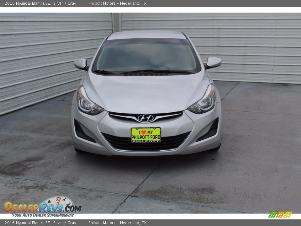 2016 Hyundai Elantra SE Silver / Gray Photo #4