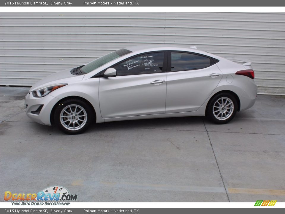 2016 Hyundai Elantra SE Silver / Gray Photo #8