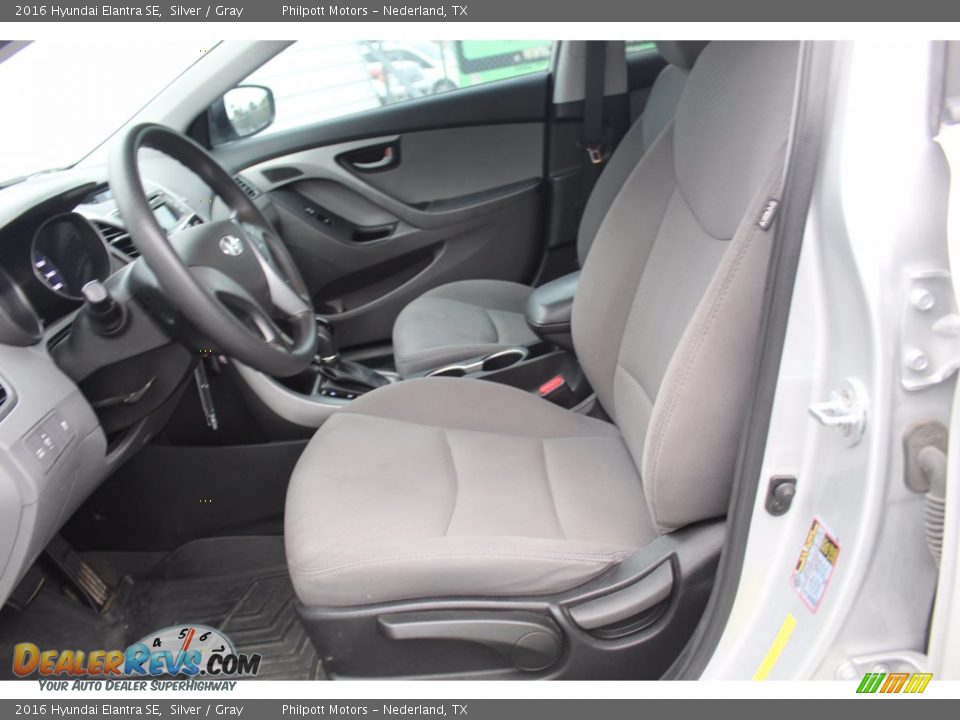 2016 Hyundai Elantra SE Silver / Gray Photo #16