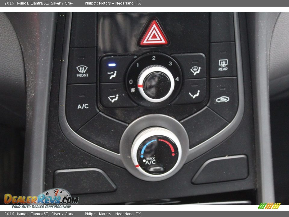 2016 Hyundai Elantra SE Silver / Gray Photo #21