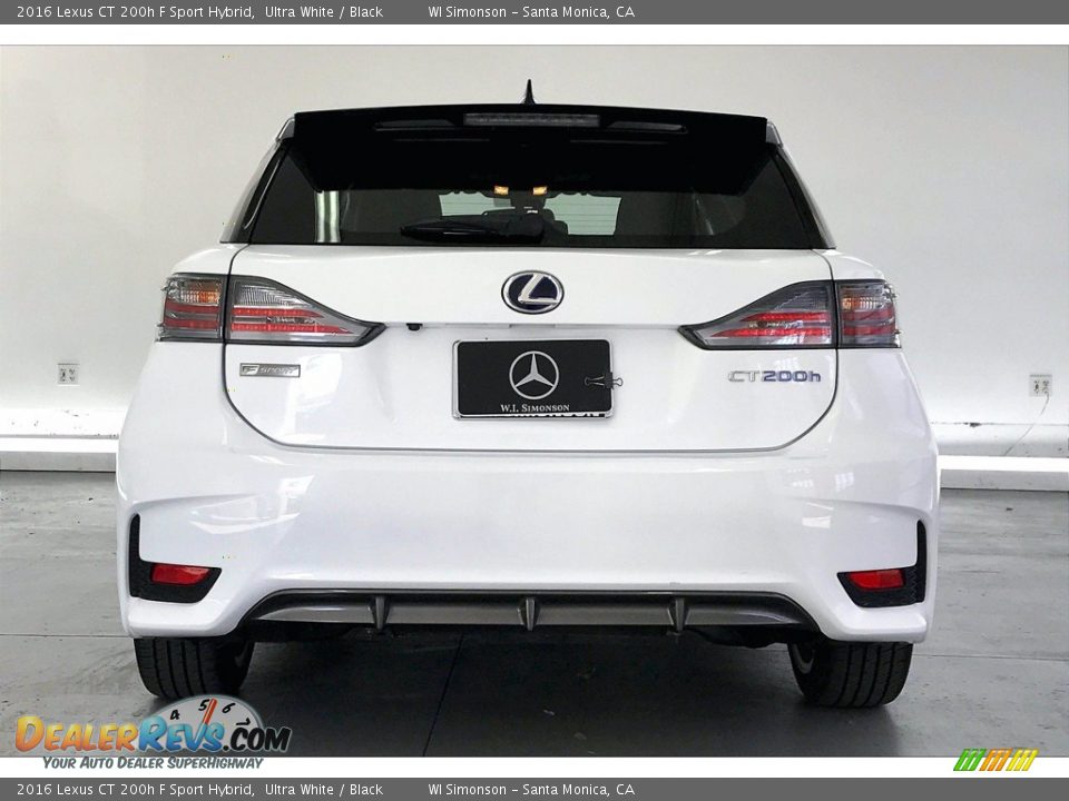 Ultra White 2016 Lexus CT 200h F Sport Hybrid Photo #3