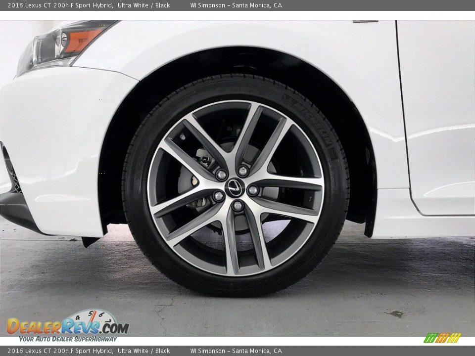 2016 Lexus CT 200h F Sport Hybrid Wheel Photo #8