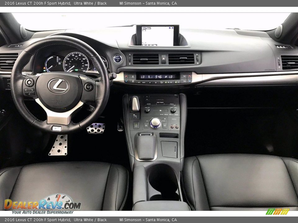 Front Seat of 2016 Lexus CT 200h F Sport Hybrid Photo #15