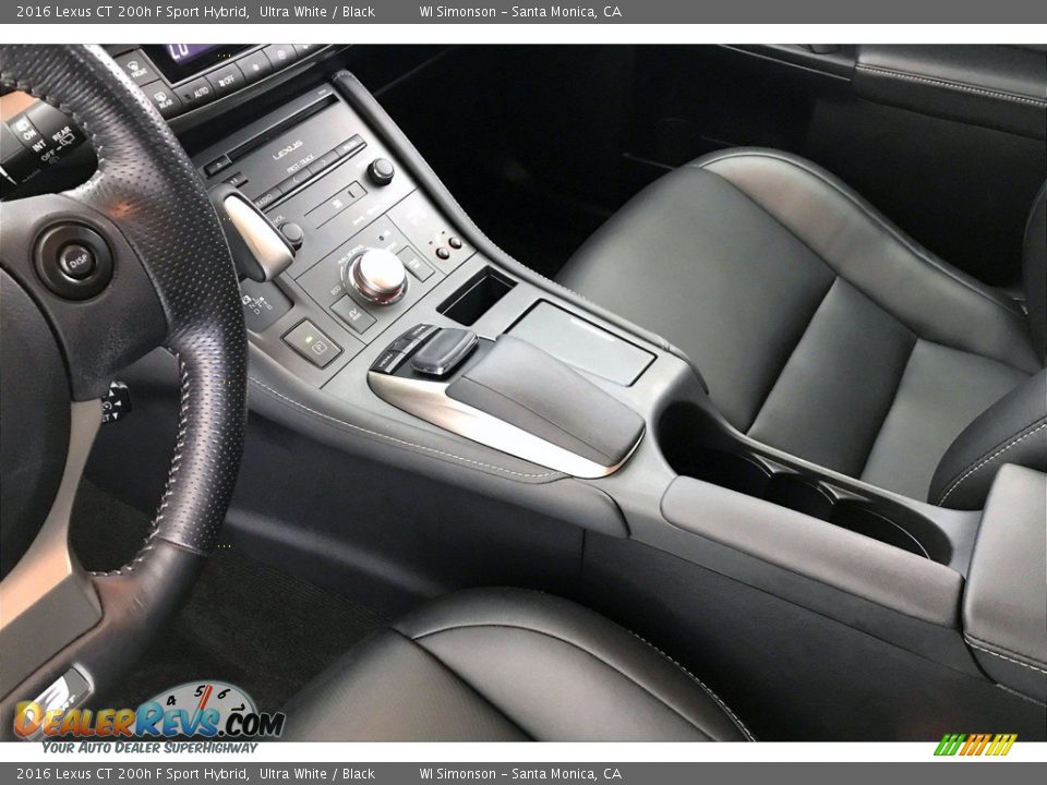 Controls of 2016 Lexus CT 200h F Sport Hybrid Photo #17