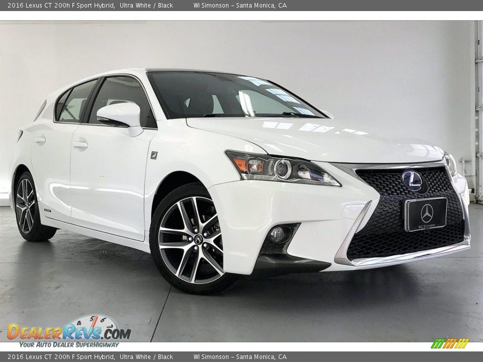 Front 3/4 View of 2016 Lexus CT 200h F Sport Hybrid Photo #34