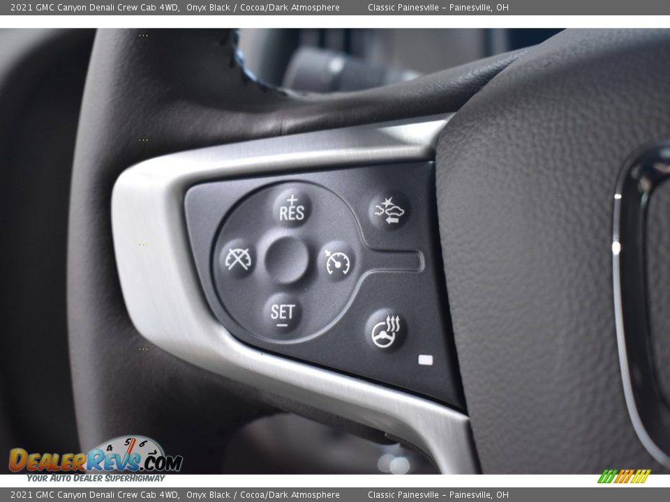 2021 GMC Canyon Denali Crew Cab 4WD Steering Wheel Photo #10