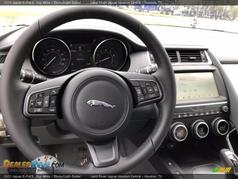 2020 Jaguar E-PACE Fuji White / Ebony/Light Oyster Photo #15