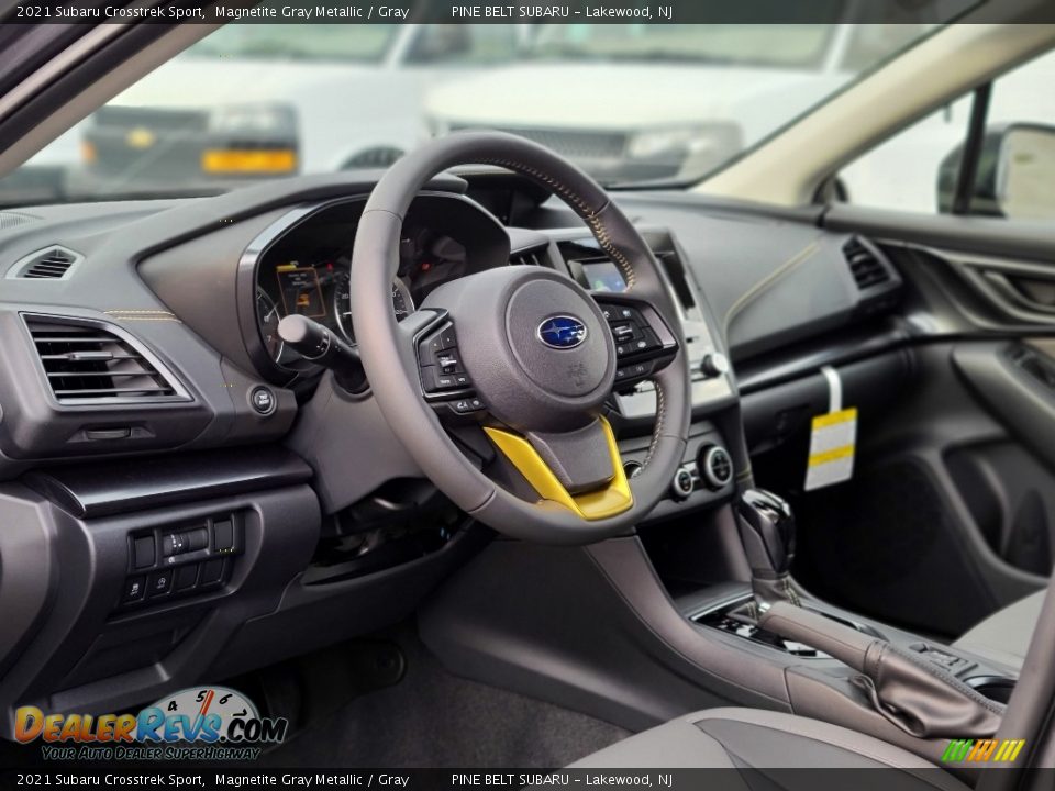 Gray Interior - 2021 Subaru Crosstrek Sport Photo #13