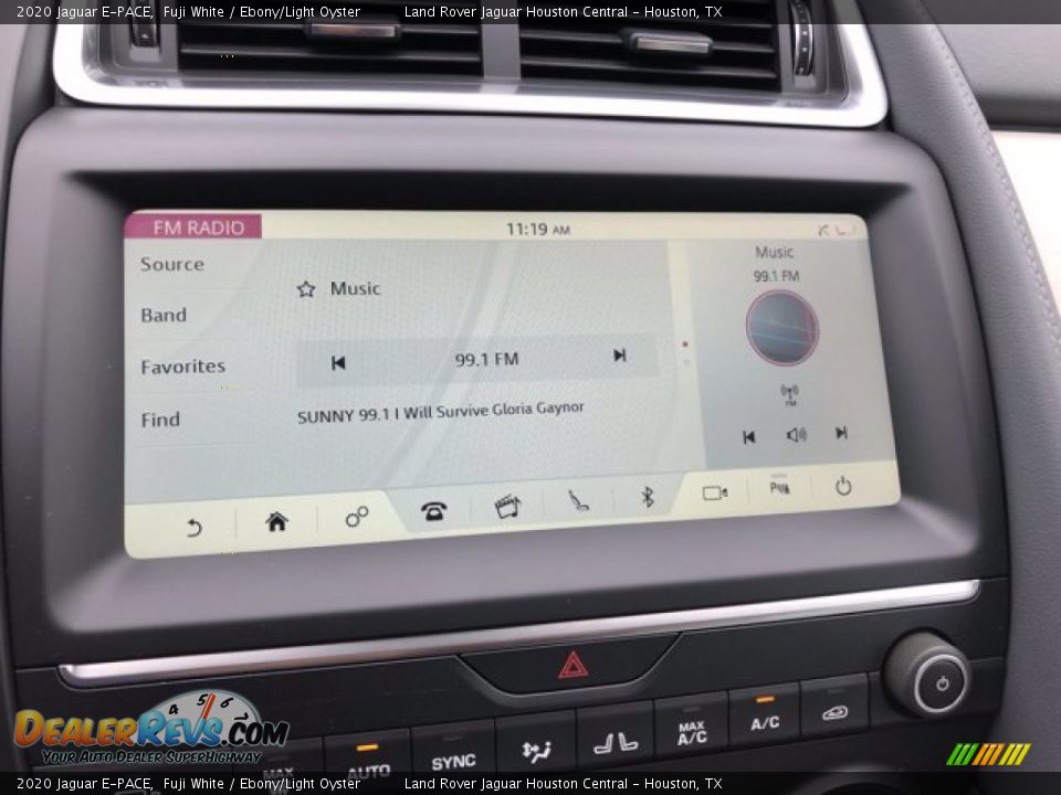 2020 Jaguar E-PACE Fuji White / Ebony/Light Oyster Photo #19