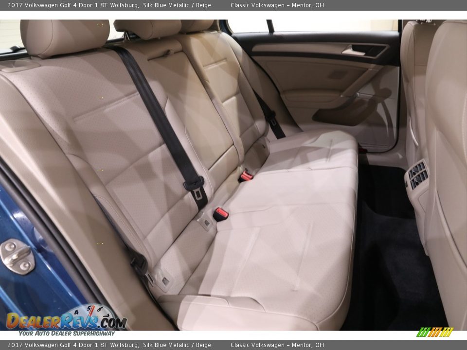 Rear Seat of 2017 Volkswagen Golf 4 Door 1.8T Wolfsburg Photo #14