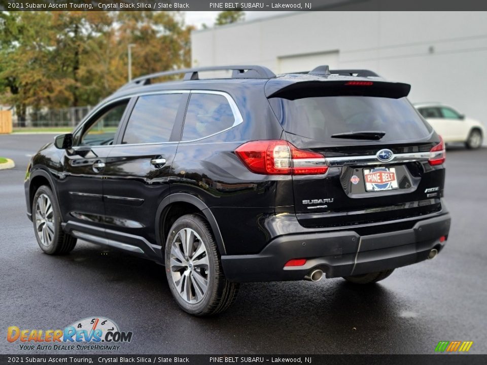 2021 Subaru Ascent Touring Crystal Black Silica / Slate Black Photo #6