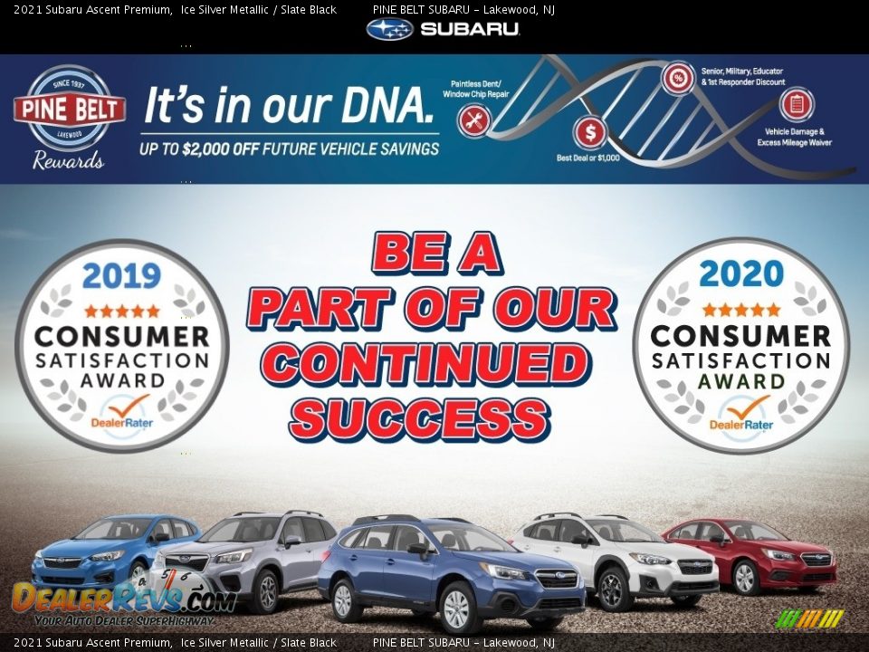 Dealer Info of 2021 Subaru Ascent Premium Photo #8