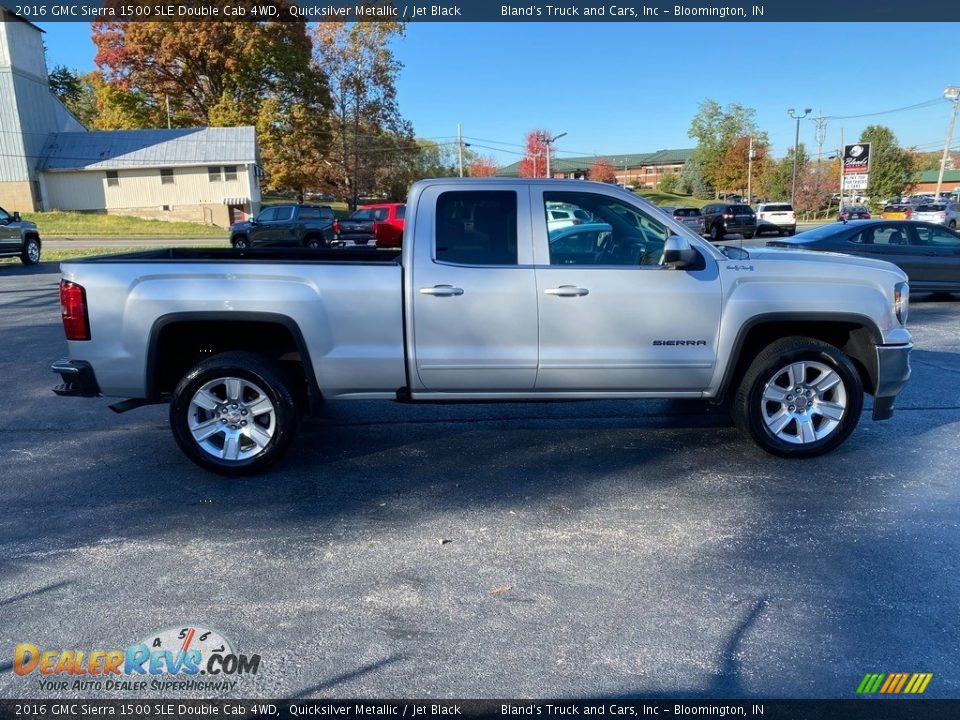 Quicksilver Metallic 2016 GMC Sierra 1500 SLE Double Cab 4WD Photo #5