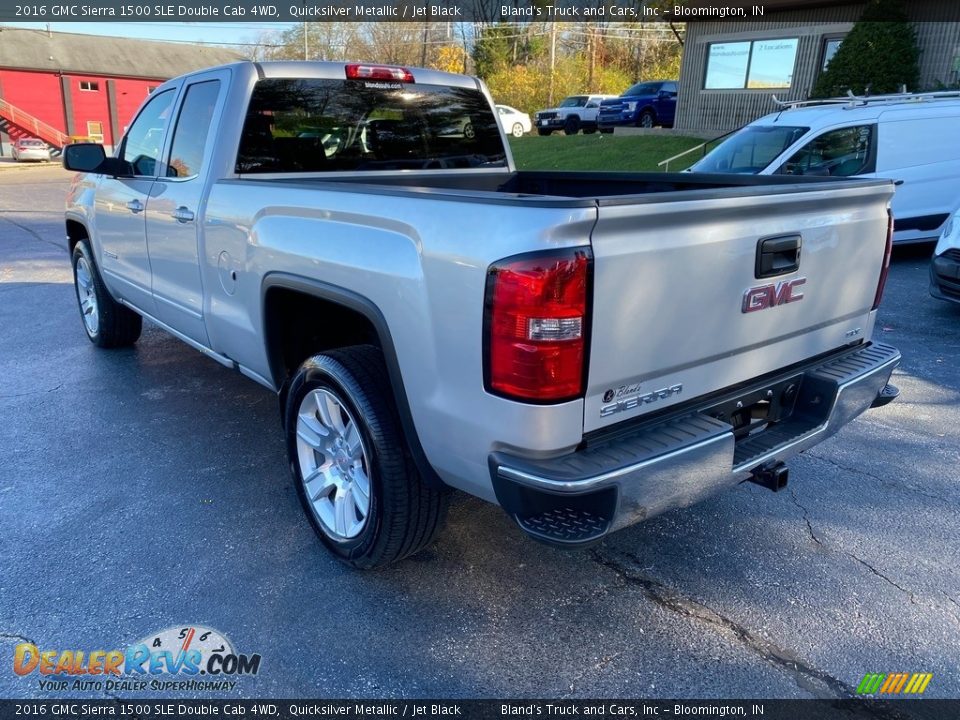 Quicksilver Metallic 2016 GMC Sierra 1500 SLE Double Cab 4WD Photo #8