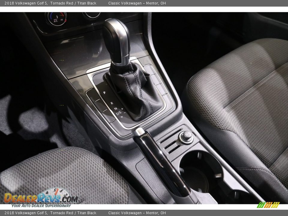 2018 Volkswagen Golf S Tornado Red / Titan Black Photo #12