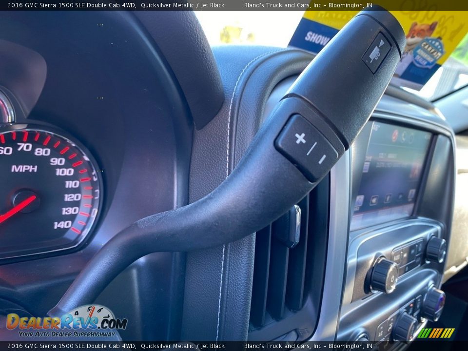 Controls of 2016 GMC Sierra 1500 SLE Double Cab 4WD Photo #21