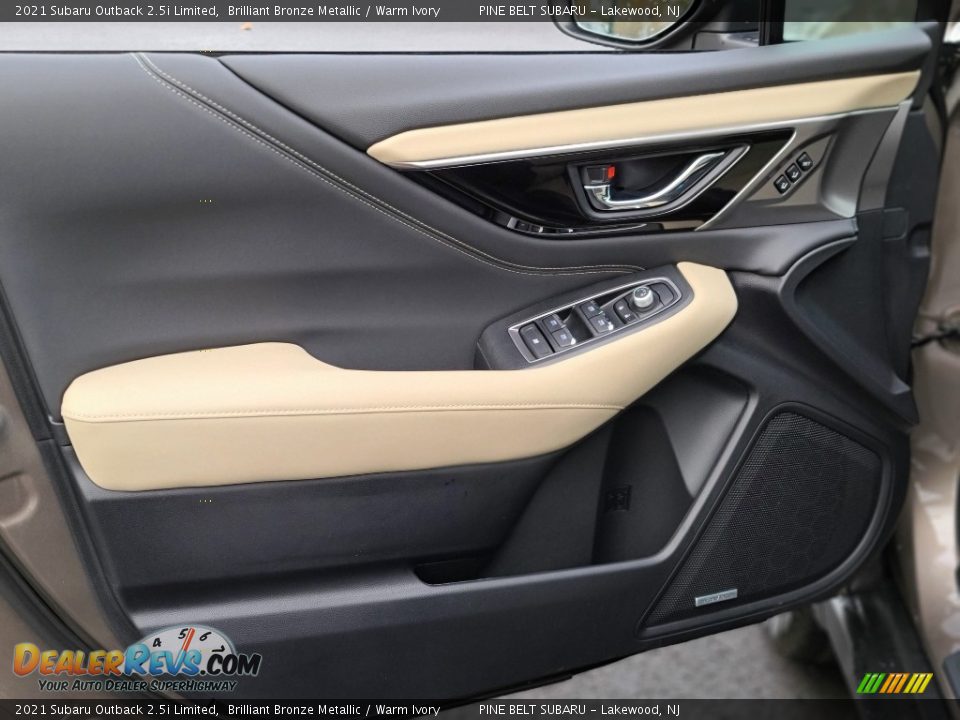 Door Panel of 2021 Subaru Outback 2.5i Limited Photo #12