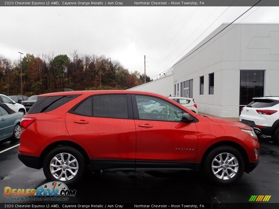 2020 Chevrolet Equinox LS AWD Cayenne Orange Metallic / Ash Gray Photo #7