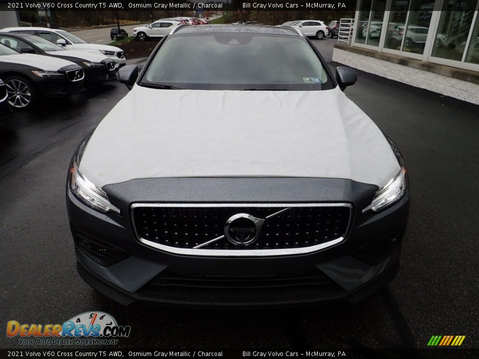 2021 Volvo V60 Cross Country T5 AWD Osmium Gray Metallic / Charcoal Photo #6