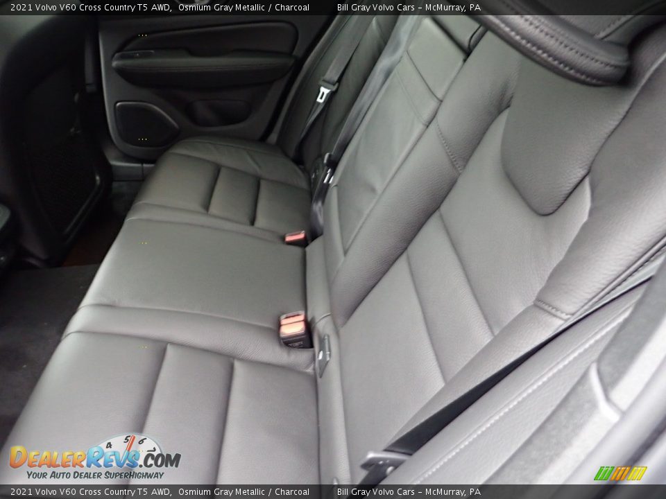 Rear Seat of 2021 Volvo V60 Cross Country T5 AWD Photo #9