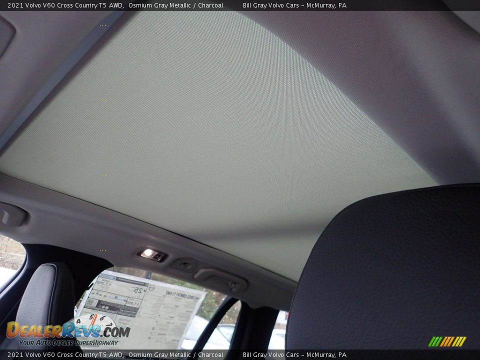 Sunroof of 2021 Volvo V60 Cross Country T5 AWD Photo #13