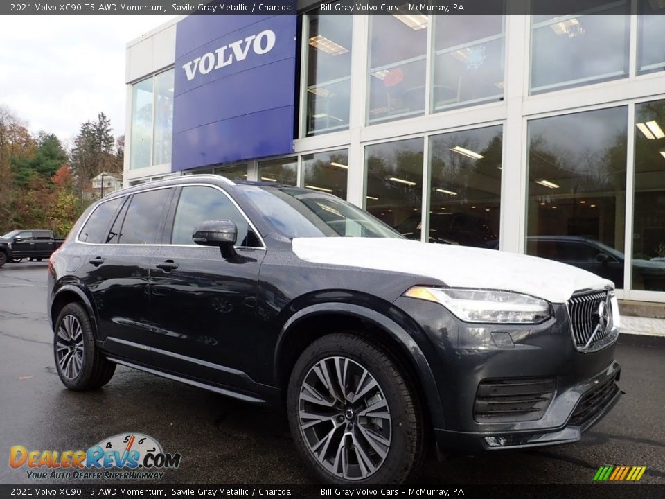 Front 3/4 View of 2021 Volvo XC90 T5 AWD Momentum Photo #1