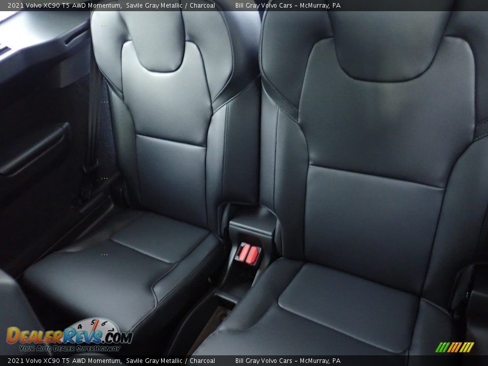 Rear Seat of 2021 Volvo XC90 T5 AWD Momentum Photo #9