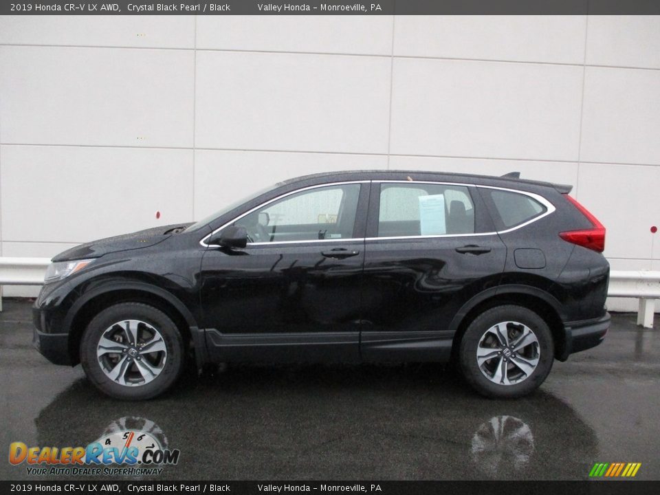 2019 Honda CR-V LX AWD Crystal Black Pearl / Black Photo #2