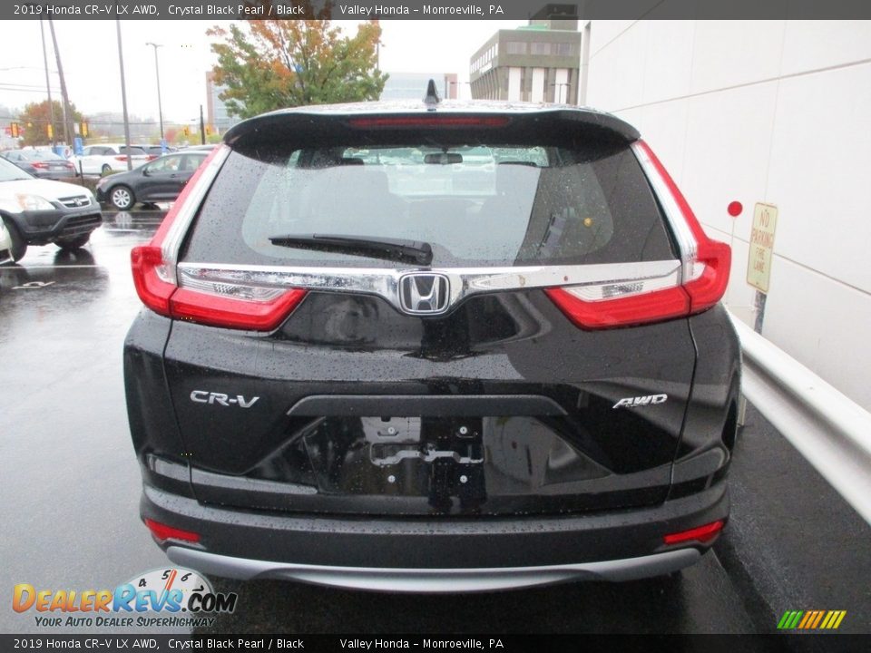 2019 Honda CR-V LX AWD Crystal Black Pearl / Black Photo #4