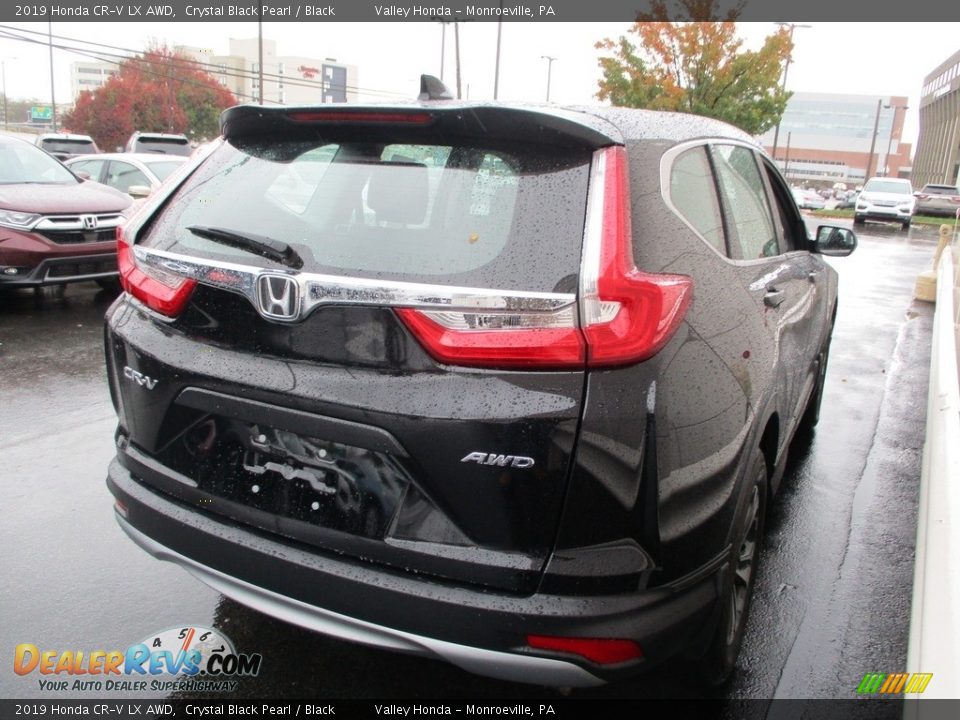 2019 Honda CR-V LX AWD Crystal Black Pearl / Black Photo #5