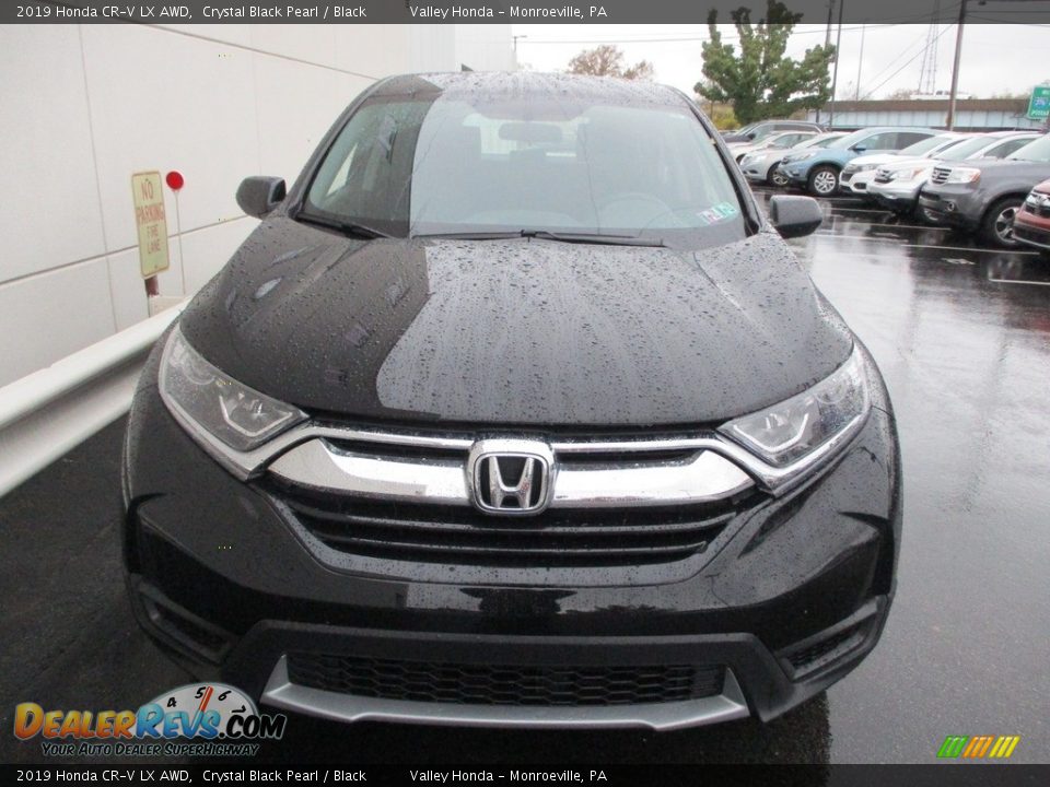 2019 Honda CR-V LX AWD Crystal Black Pearl / Black Photo #8