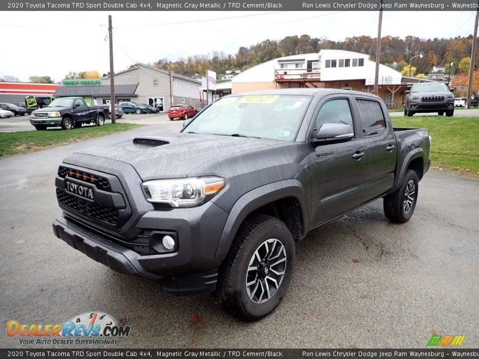 2020 Toyota Tacoma TRD Sport Double Cab 4x4 Magnetic Gray Metallic / TRD Cement/Black Photo #1