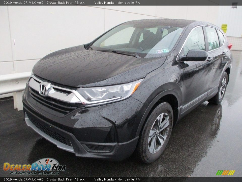 2019 Honda CR-V LX AWD Crystal Black Pearl / Black Photo #9