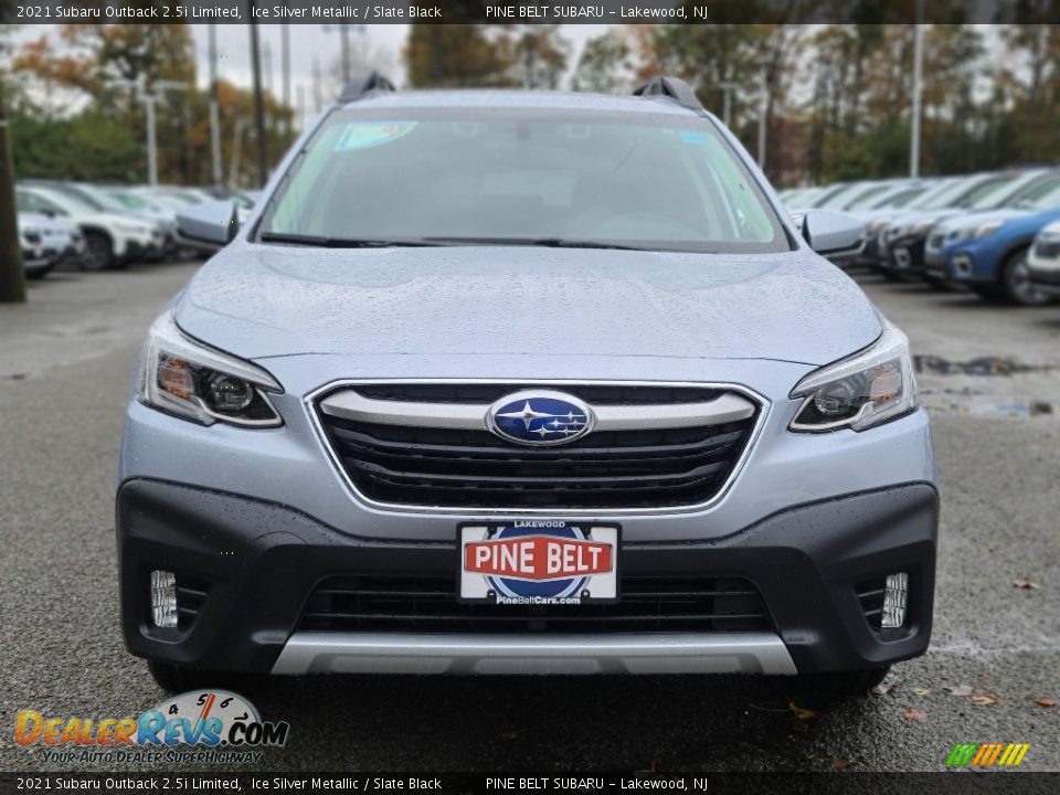 2021 Subaru Outback 2.5i Limited Ice Silver Metallic / Slate Black Photo #3