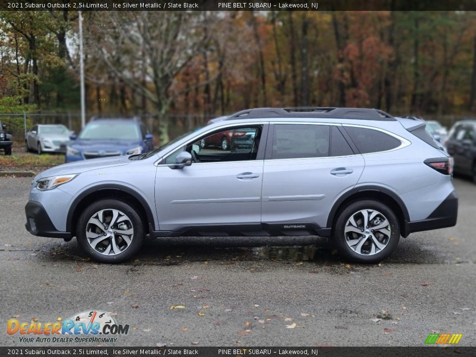 Ice Silver Metallic 2021 Subaru Outback 2.5i Limited Photo #4