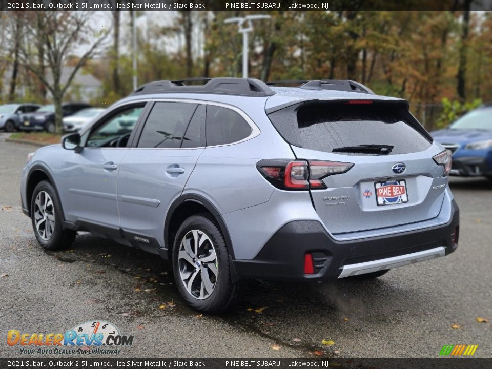 2021 Subaru Outback 2.5i Limited Ice Silver Metallic / Slate Black Photo #6