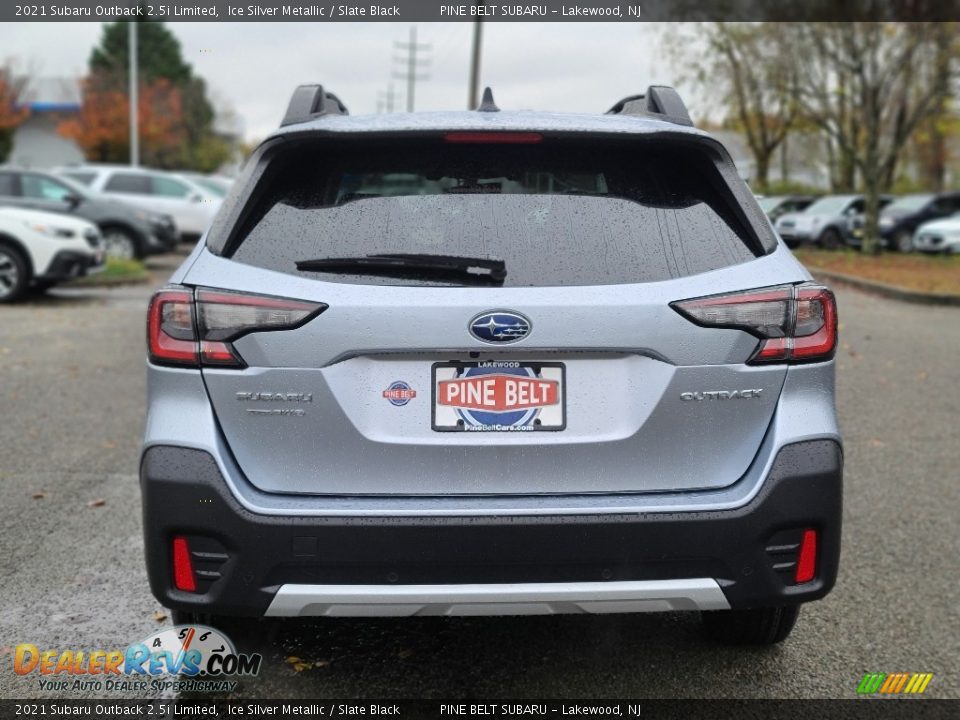 2021 Subaru Outback 2.5i Limited Ice Silver Metallic / Slate Black Photo #7