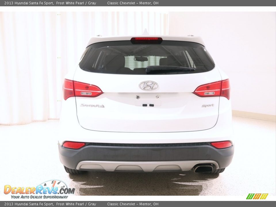 2013 Hyundai Santa Fe Sport Frost White Pearl / Gray Photo #14