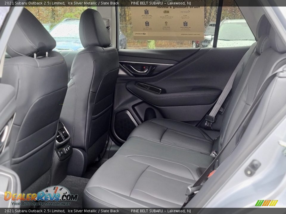 Rear Seat of 2021 Subaru Outback 2.5i Limited Photo #9