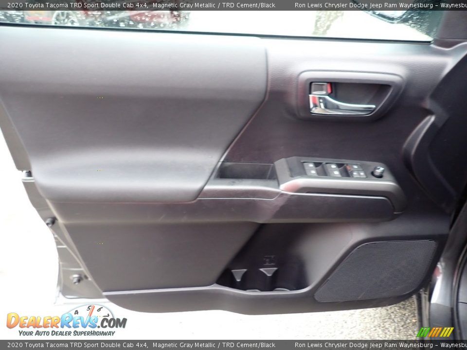 2020 Toyota Tacoma TRD Sport Double Cab 4x4 Magnetic Gray Metallic / TRD Cement/Black Photo #15