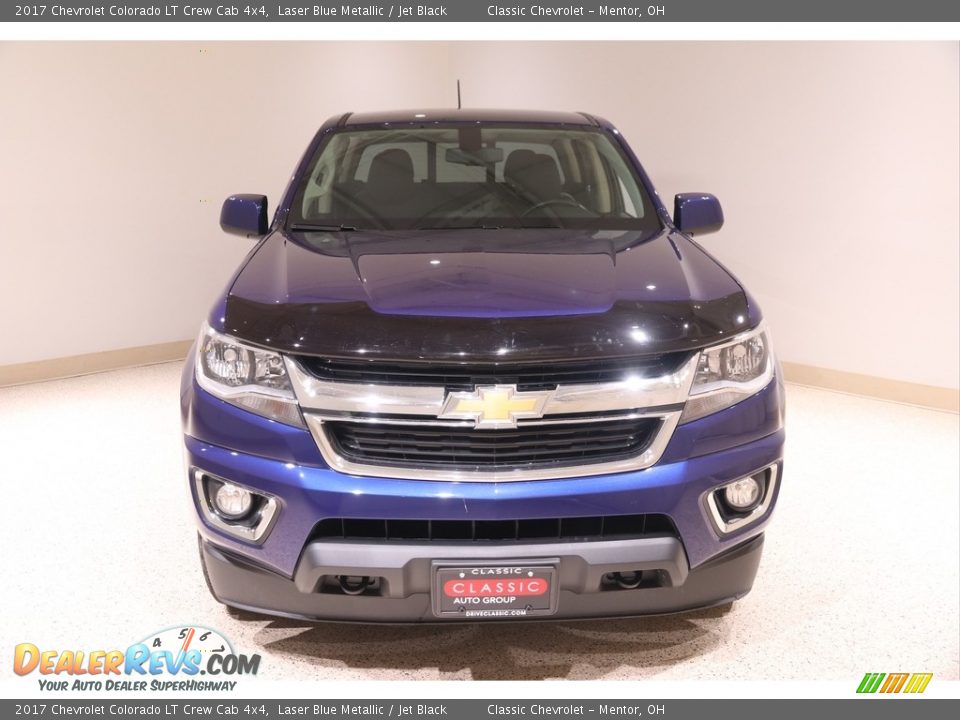 2017 Chevrolet Colorado LT Crew Cab 4x4 Laser Blue Metallic / Jet Black Photo #2
