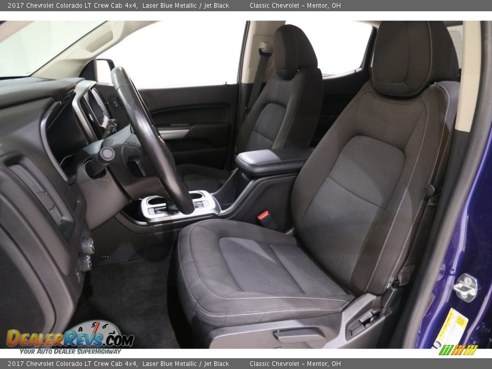 2017 Chevrolet Colorado LT Crew Cab 4x4 Laser Blue Metallic / Jet Black Photo #5