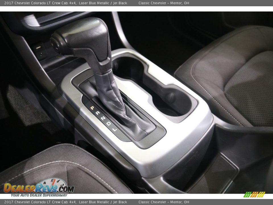2017 Chevrolet Colorado LT Crew Cab 4x4 Laser Blue Metallic / Jet Black Photo #12