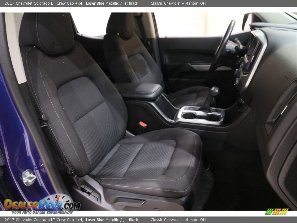 2017 Chevrolet Colorado LT Crew Cab 4x4 Laser Blue Metallic / Jet Black Photo #13